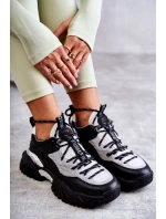 Dámská sportovní obuv Memory Foam System Big Star KK274053 Černo-šedá