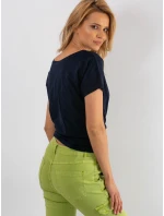 Tričko RV TS 4832.42P tmavě modrá