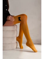 Bavlněné ponožky s mašlí 0774