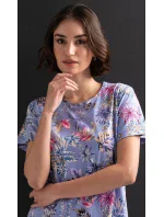 Dámská noční košile s krátkým rukávem Alžběta Dámská noční košile s krátkým rukávem Alžběta