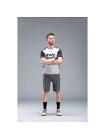 Cyklistické tričko NORTHWAVE Edge Jersey Short Sleeve – šedé/černé Cyklistické tričko NORTHWAVE Edge Jersey Short Sleeve – šedé/černé