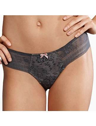 Fleur tanga 1354 antracit - RosaFaia Fleur tanga 1354 antracit - RosaFaia
