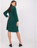 Dámské šaty Dress-EM-SK-604.10P-tmavě zelená Dámské šaty Dress-EM-SK-604.10P-tmavě zelená