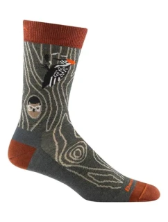 Darn Tough Sunset Ridge Micro Crew Lehké turistické ponožky 6111-N-7009 Forest