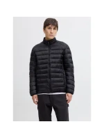 Jack&Jones pánská péřová bunda JJEBRADLEY LIGHT PUFFER COLLAR NOOS 12280971 BLACK