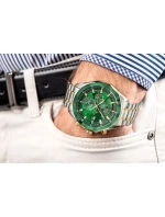 Pánské hodinky Giewont Chronograph Sapphire Silver Green GW7290-B7 Pánské hodinky Giewont Chronograph Sapphire Silver Green GW7290-B7