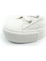 Lee dámské sportovní boty Isla trainers white platform lace-up dámské