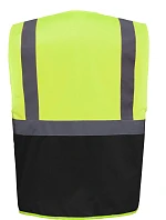 Yoko HVW 801 Hi-Vis multifunkční vesta 79.W801 hi vis yellow/black Yoko HVW 801 Hi-Vis multifunkční vesta 79.W801 hi vis yellow/black