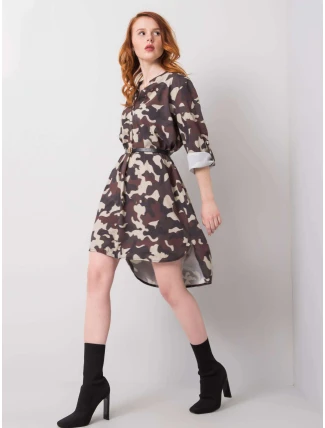 Šaty DHJ SK 5766G.30 béžové