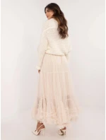 Sukně TW SD BI 883.69 béžová - FPrice Sukně TW SD BI 883.69 béžová - FPrice