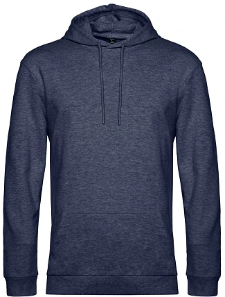 B&C #Hoodie Pánská mikina s kapucí 01.U03W heather navy B&C #Hoodie Pánská mikina s kapucí 01.U03W heather navy