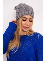 Fleecová čepice Sonia K201 tmavě šedá Fleecová čepice Sonia K201 tmavě šedá