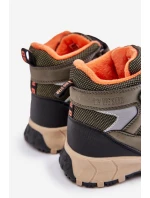 Zateplené Sněhové Boty Dětské Big Star OO374129 Khaki