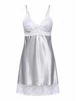 Dámská košilka Harper Silver chemise - Dkaren Dámská košilka Harper Silver chemise - Dkaren