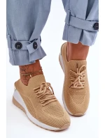 Sportovní Nastavitelné Boty Na Podpatku Bežové Visconti Sportovní Nastavitelné Boty Na Podpatku Bežové Visconti