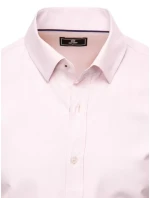 Pánská elegantní světle růžová košile FashionStreet DX2432