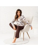 Dámské pyžamo Naomi long - Donna