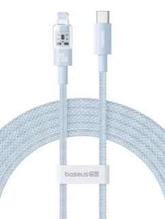 Baseus Gem USB C-IP kabel 20W 2m (modrý)