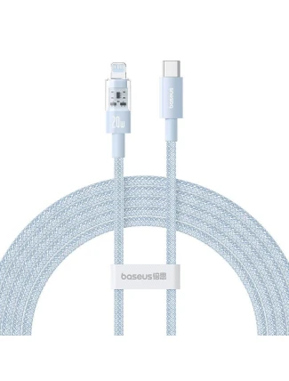 Baseus Gem USB C-IP kabel 20W 2m (modrý)