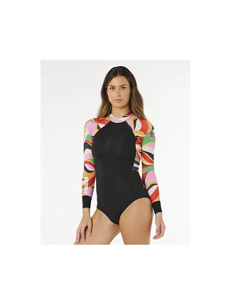 Dámské plavky RIP CURL G-Bomb Tropical Ls Bz Good, vícebarevné