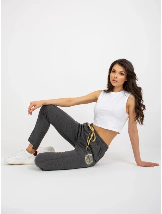 Tepláky RV DR 6742.57 tmavě šedá Tepláky RV DR 6742.57 tmavě šedá