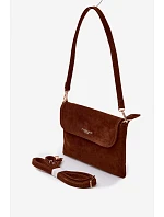 Malá Kabelka Poštká Z Eko Semiše Camel Lucelle