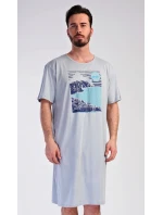 Pánská noční košile s krátkým rukávem Wander