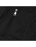 Oboustranná černá dámská vesta (2383-1) Oboustranná černá dámská vesta (2383-1)