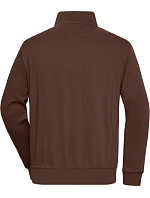 Daiber JN 831 Pracovní mikina s 1/4 zipem 02.0831 brown Daiber JN 831 Pracovní mikina s 1/4 zipem 02.0831 brown