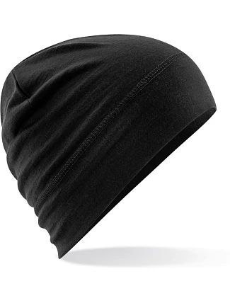 Beechfield B 370 Merino čepice 53.0370 black Beechfield B 370 Merino čepice 53.0370 black