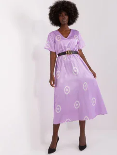 DHJ SK 17260 šaty.90 světle fialová