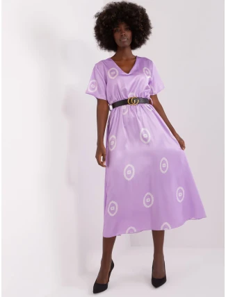 DHJ SK 17260 šaty.90 světle fialová