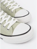 Originální  tenisky zelené dámské bez podpatku