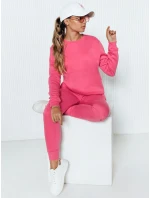 Dámská tepláková souprava FITT růžová AY0140