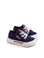 Dětské nízké tenisky Big Star JJ374163 Námořnická modrá Dětské nízké tenisky Big Star JJ374163 Námořnická modrá