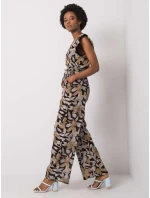 Kombinéza DHJ KO 13568.13P černá a béžová