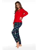 DÁMSKÉ PYŽAMO 671/419 VÁNOČNÍ STROMEČEK DÁMSKÉ PYŽAMO 671/419 VÁNOČNÍ STROMEČEK