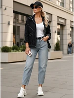 Dámská džínová bunda BERENICES černá FashionStreet TY4327