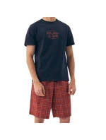 Pánské pyžamo Dash 42622 darkblue - HENDERSON Pánské pyžamo Dash 42622 darkblue - HENDERSON