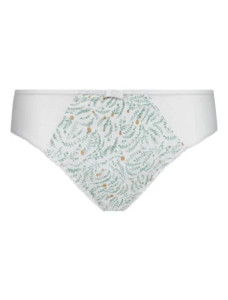 Dámské kalhotky z bio bavlny DIM GENEROUS COTTON BIO SLIP - DIM - bílá