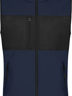Daiber JN 1310 Pánská fleecová vesta 02.1310 navy/black