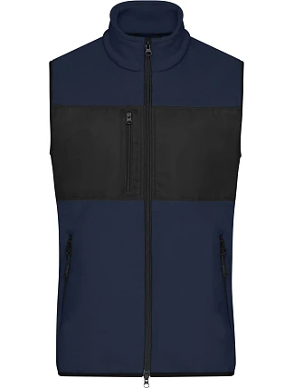 Daiber JN 1310 Pánská fleecová vesta 02.1310 navy/black