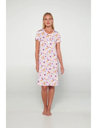 Vamp - Noční košile s krátkými rukávy 20031 - Vamp Vamp - Noční košile s krátkými rukávy 20031 - Vamp