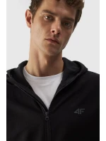 Pánský Polar S Kapucí Regular 4F Černý 4FWMM00TFLEM290-20S Pánský Polar S Kapucí Regular 4F Černý 4FWMM00TFLEM290-20S