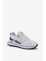 Sportovní Boty Tenisky Dámské Big Star NN274A103 HI-POLY SYSTEM Bílá-Námořnická