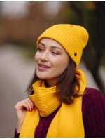 Dámský set šály a čepice Vuch Rowdy Set Yellow