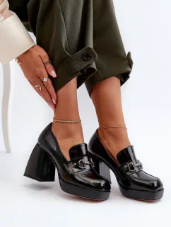 Polobotky na podpatku model 196316 Step in style