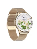 Dámské chytré hodinky Rubicon RNCF02-2 Gold + Strap Pink Dámské chytré hodinky Rubicon RNCF02-2 Gold + Strap Pink