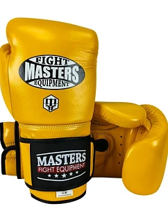 RBT-MEX 12 oz žluté kožené boxerské rukavice