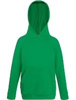 Fruit of the Loom Kids Lightweight Hooded Sweat Dětská mikina s kapucí 16.2009 kelly green Fruit of the Loom Kids Lightweight Hooded Sweat Dětská mikina s kapucí 16.2009 kelly green